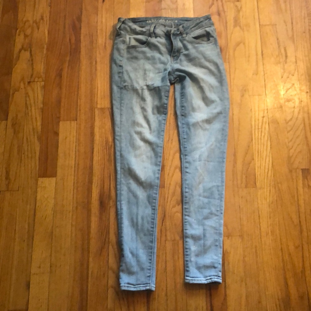 cute light jeans